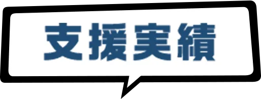 支援実績